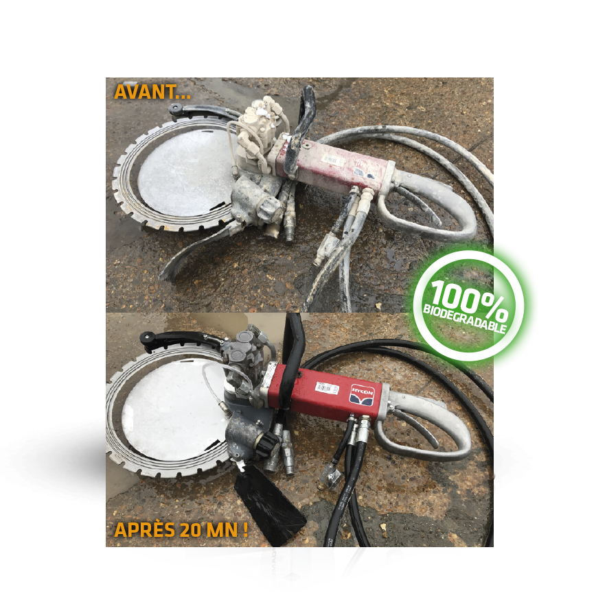 CreteBeater en action sur chantier