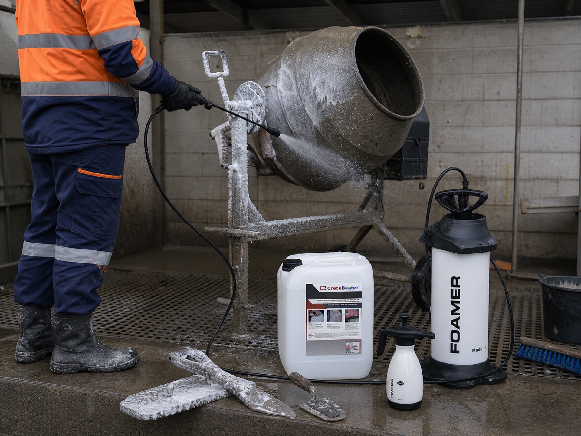 CreteBeater® — Nettoyage et entretien de chantier