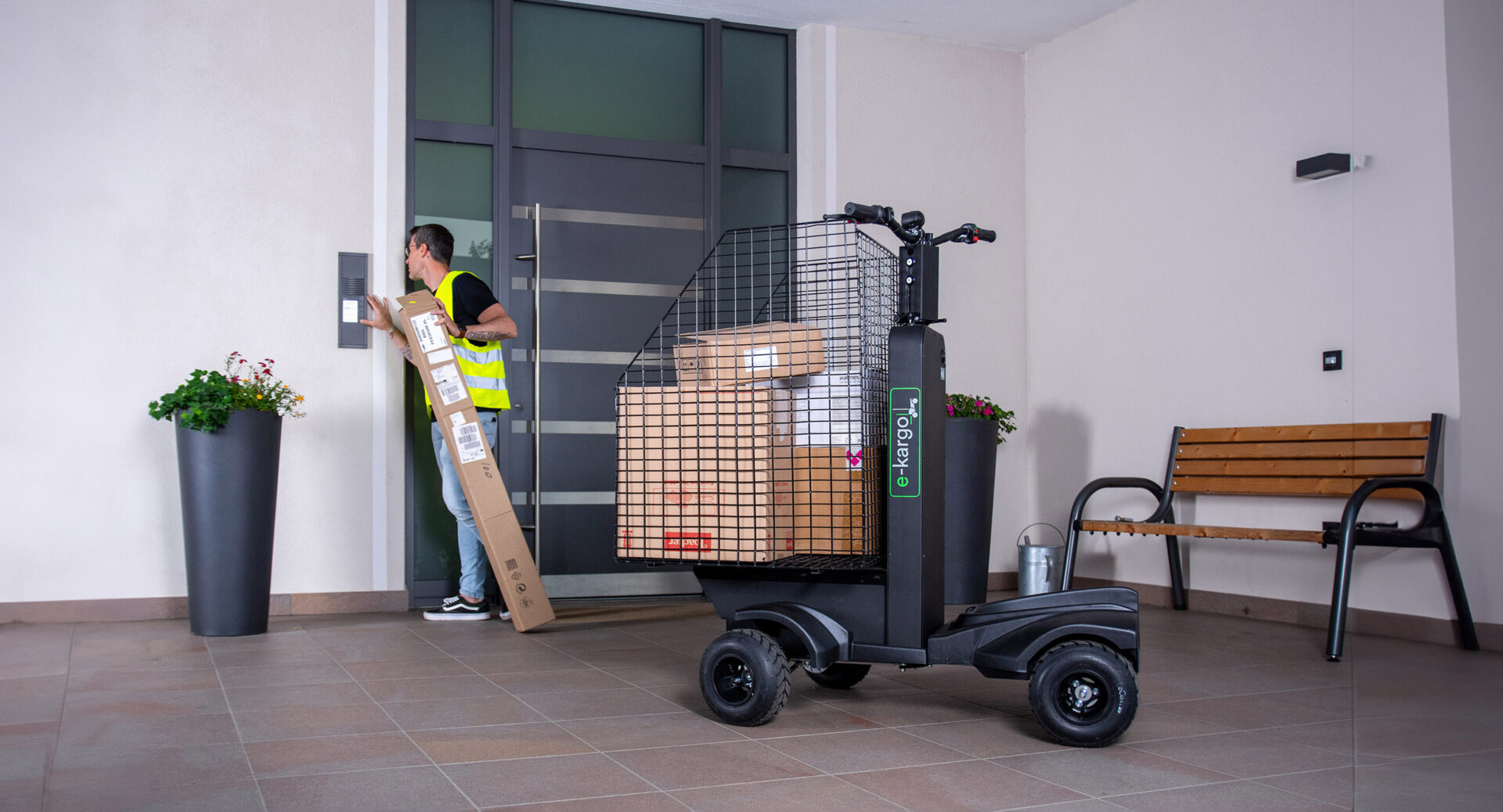 E-Kargo transport de palettes