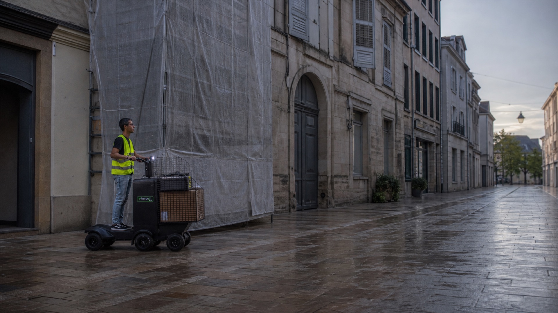 E-Kargo — Logistique urbaine et livraison sur site