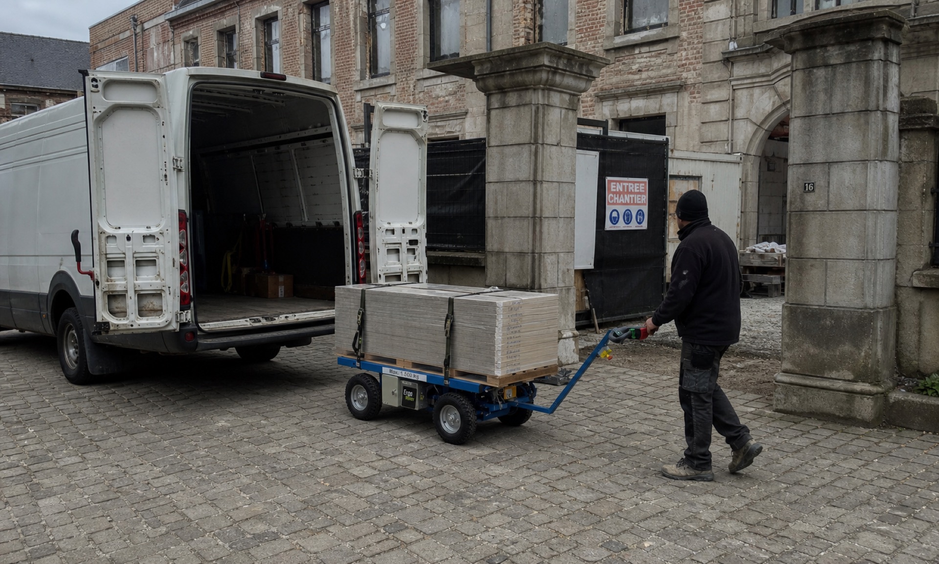 ErgoMover — Logistique urbaine et livraison sur site