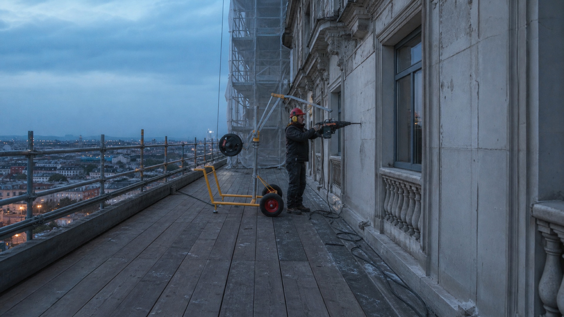 ROCBO Balancer — Travaux en hauteur et façades