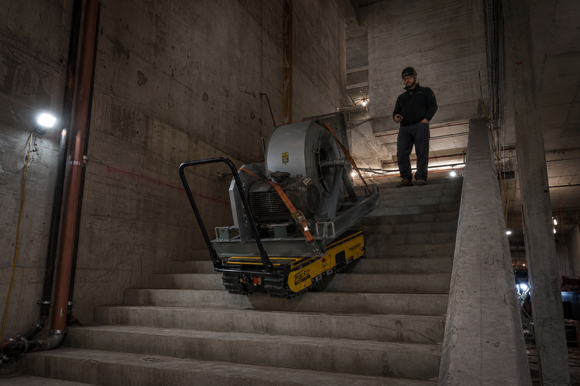 Track-O TT-66 — Levage et pose de charges lourdes