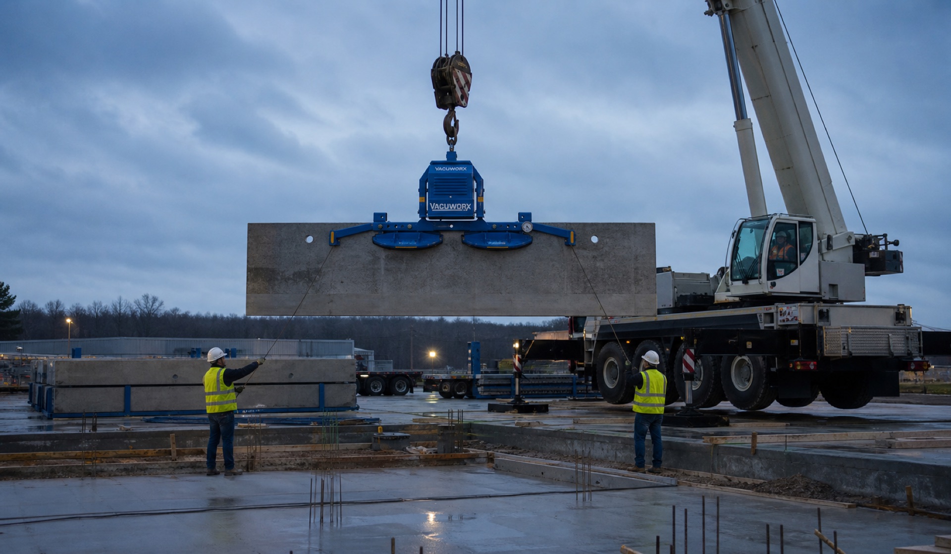 Vacuworx — Levage et pose de charges lourdes