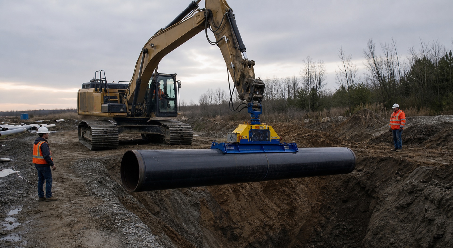 Vacuworx — Tranchées, canalisations et réseaux